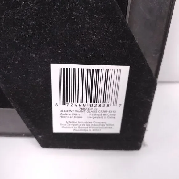 Wilton Large Silver Tone Ornate Art Deco Picture Frame Pewter - Picture 8 of 8